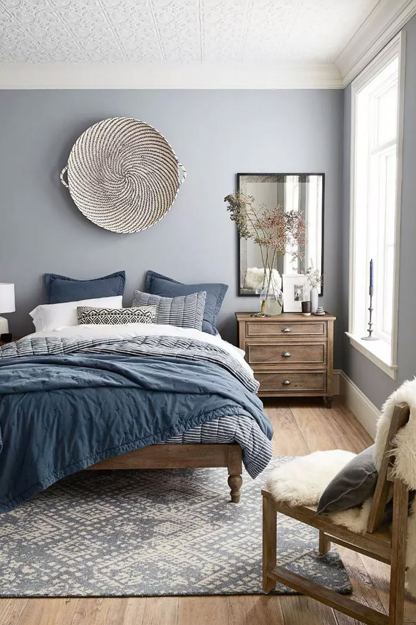 Light Blue Bedroom Aesthetic
