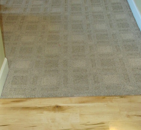 carpet with hardwood