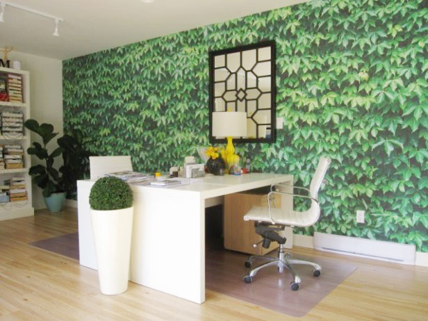 Ivy Wall Mural Interior Design Studio