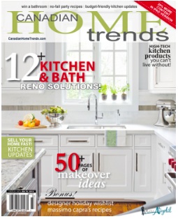 Christmas in Canadian Home Trends Magazine