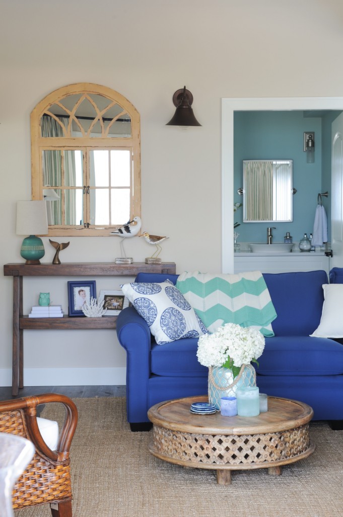 Indigo & Turquoise Summer House in the Fraser Valley: Before & After | Maria Killam