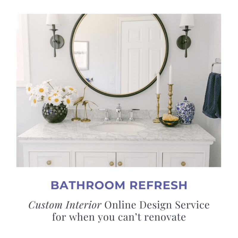 Bathroom Refresh - Maria Killam | Timeless Colour