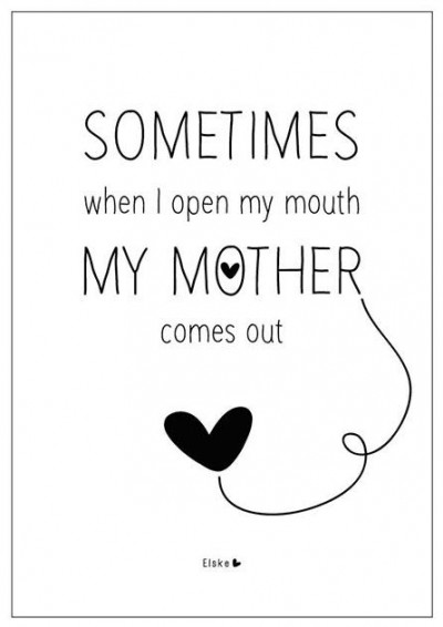Sometimes I Am My Mother | Maria Killam