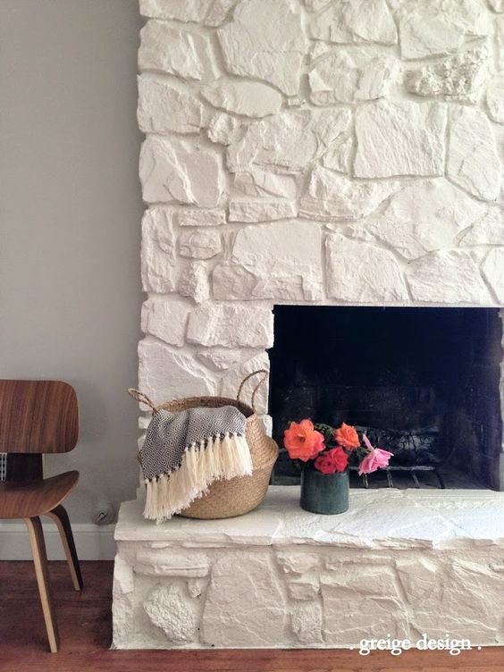 Ask Maria: Is my Fireplace too Earthy for a White Kitchen?