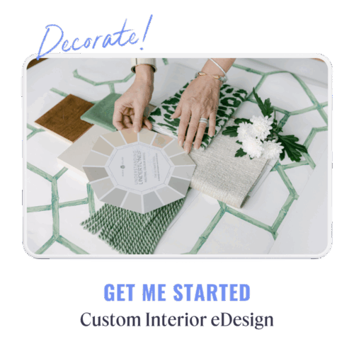Get Me Started - Decorating Plan