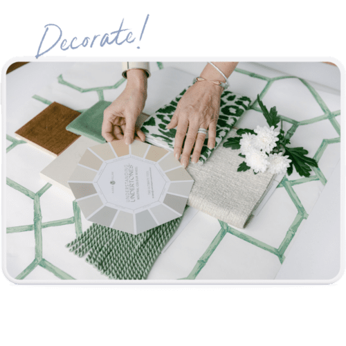 Get Me Started - Decorating Plan