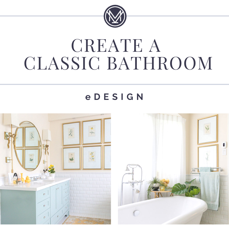 Create a Classic Bathroom - Maria Killam | Timeless Colour