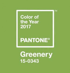 Greens from yellow to blue are still trending