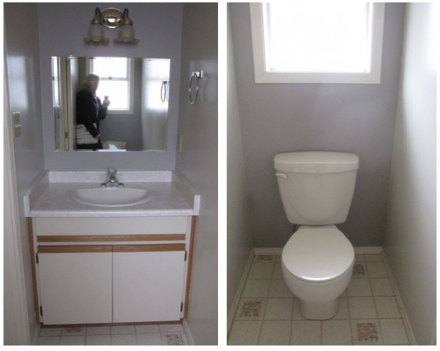 Maria Killam S Garden Powder Room Before After