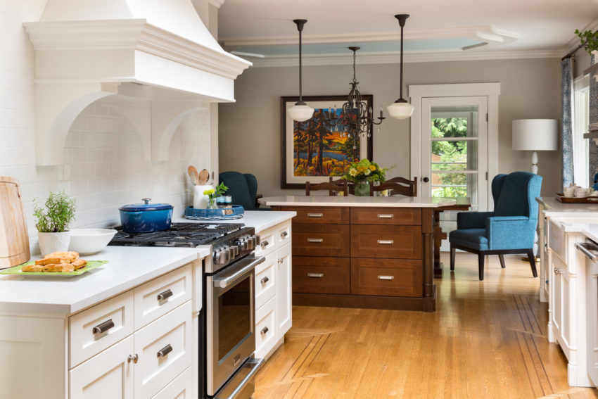 timeless home decorating open kitchen