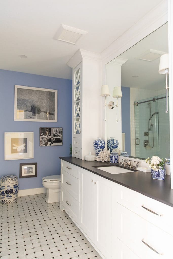 Blue Bathroom Benjamin Moore Riviera Azure
