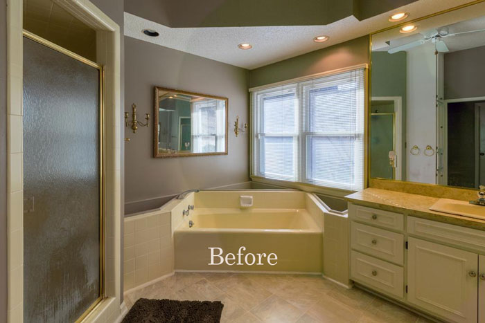 your bathroom paint colour is not selling your home