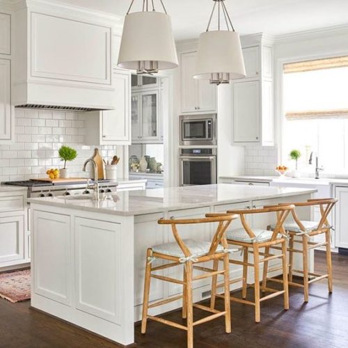 Ask Maria: Is my Travertine Backsplash wrong with my White Kitchen?