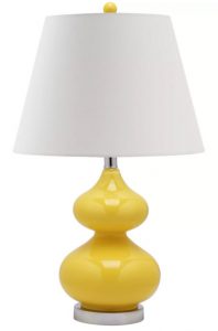 Yellow Gourd Lamp