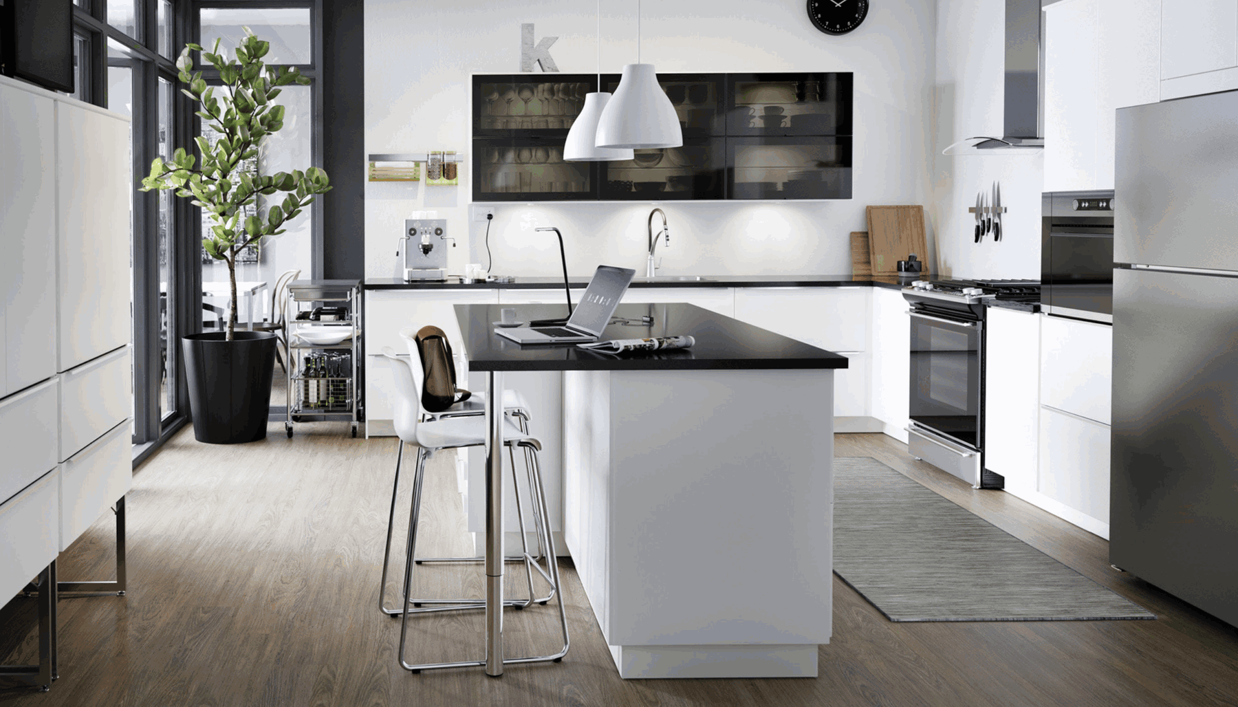 What Ikea Knows About The Black Kitchen Trend That You Don T
