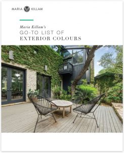 Go-to List of Exterior Colours