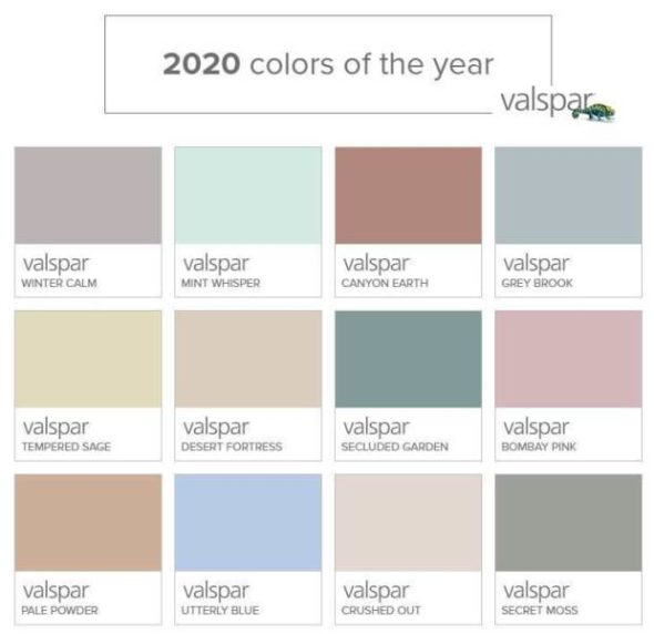 2020 Trend Colours Of The Year: Here's What You Need To Know