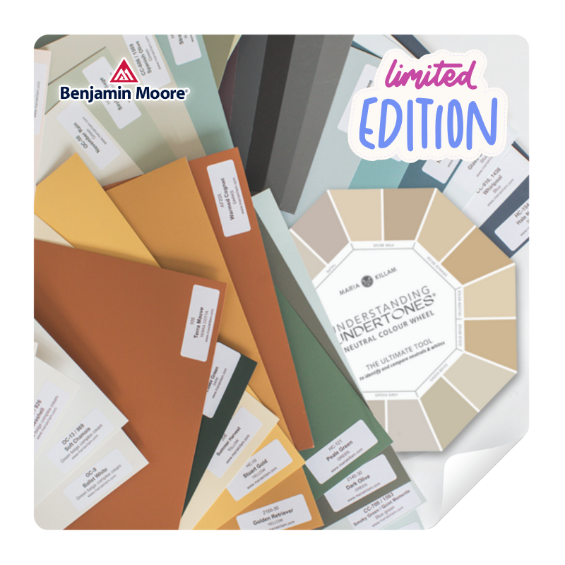 Benjamin Moore Colour Collection - Large Painted Colour Boards | Maria Killam