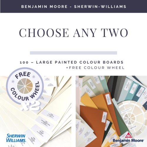 choose any two large painted colour boards killam colour system