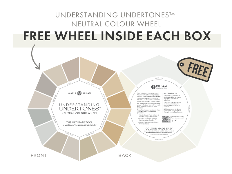 free neutral colour wheel with colour board purchase