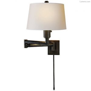 Swing Arm Wall Sconce with Shade