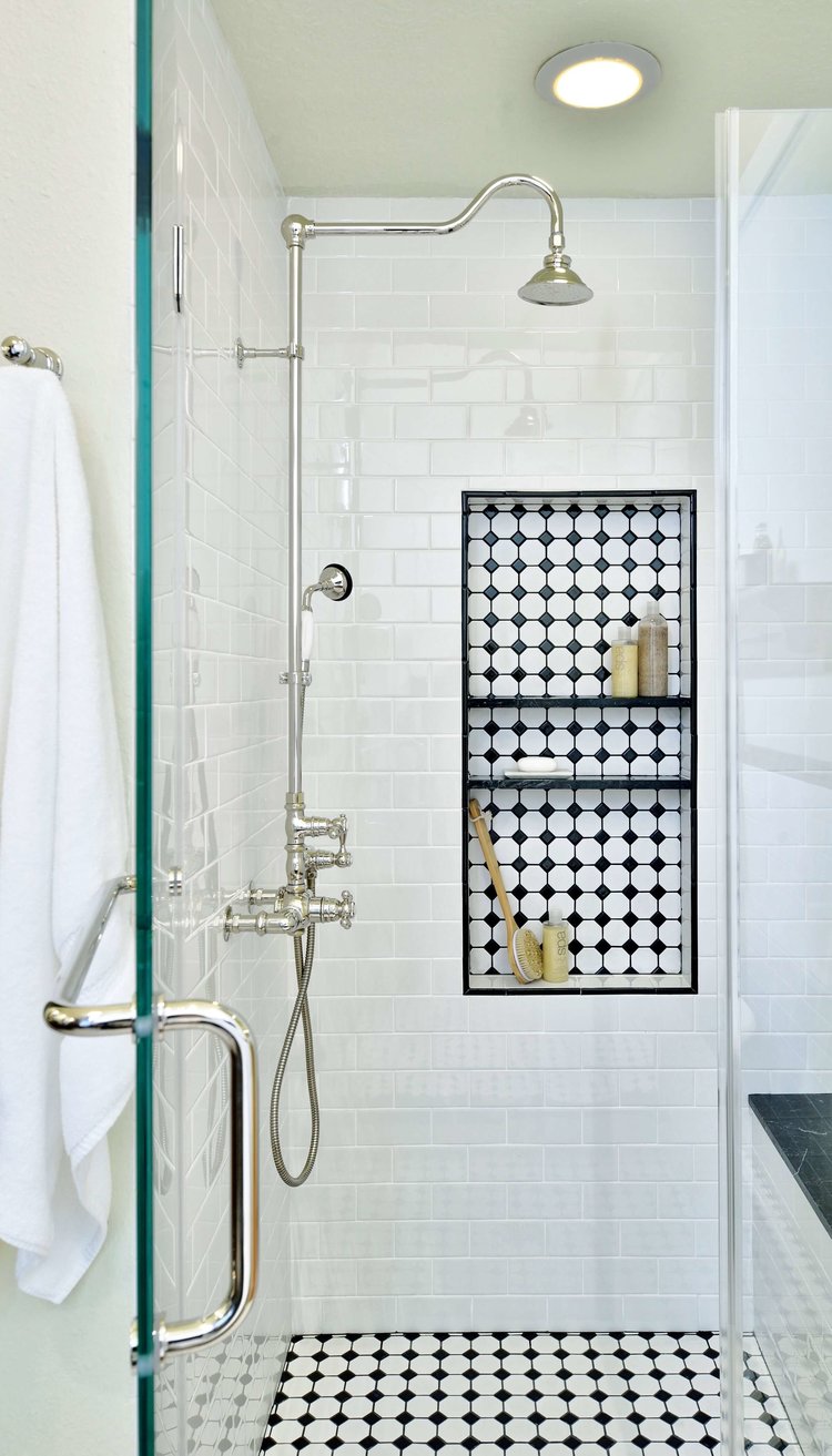 Shower deals accent tile