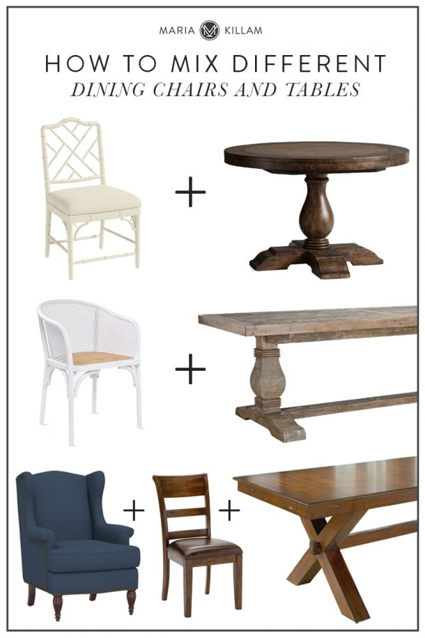 How to Mix Dining Chairs and Tables (Pass the Pretty Test) Chairs