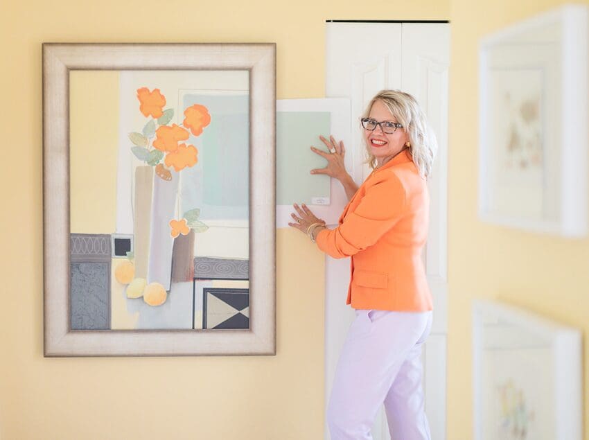 Compare paint colour to your artwork