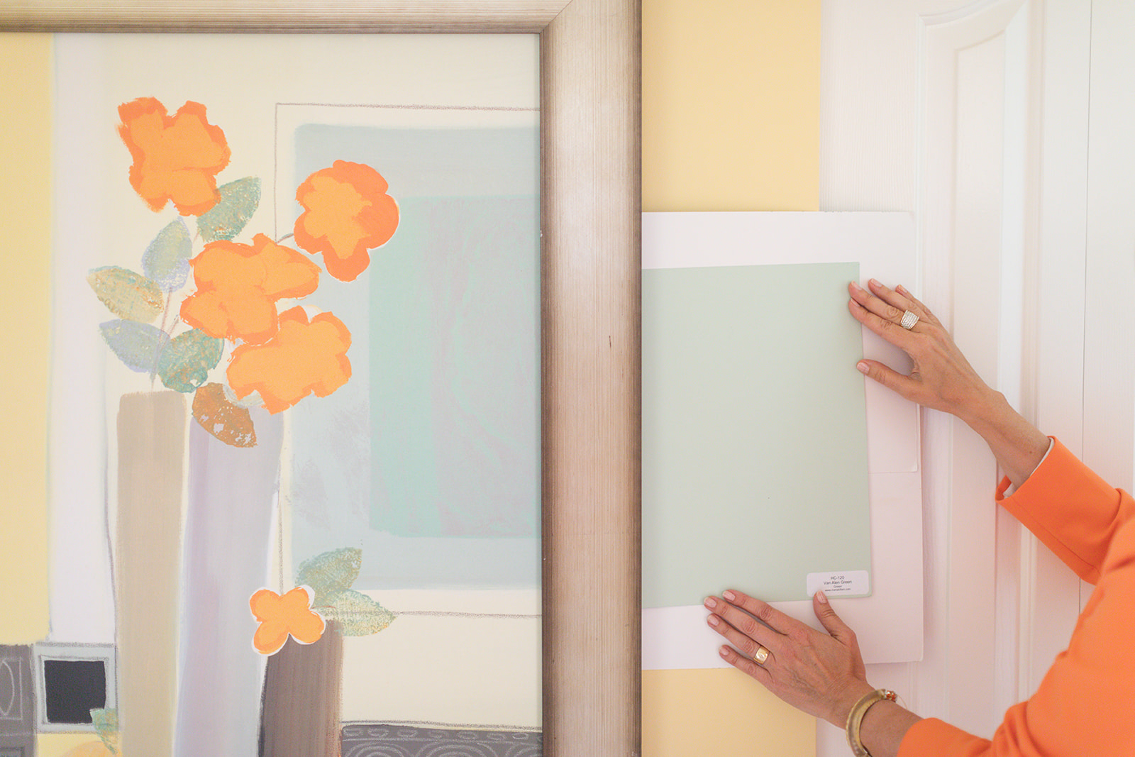 choose paint colour wall art