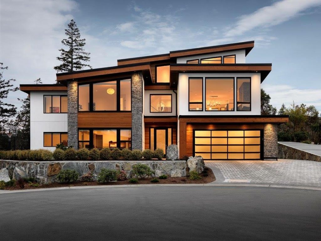 one floor home design exterior