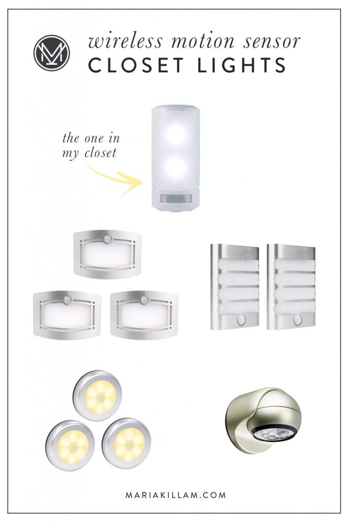 Wireless Motion Sensor Closet Lights