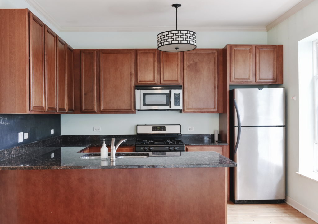 Before After Are Cherry Cabinets, How To Update Cherry Wood Kitchen Cabinets