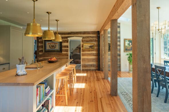 Historic Log Cabin Renovation: eDesign Before and After - New Builds ...