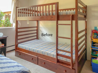 5 Budget-Friendly Ways to Style a Kids Bedroom; Before & After - Before ...