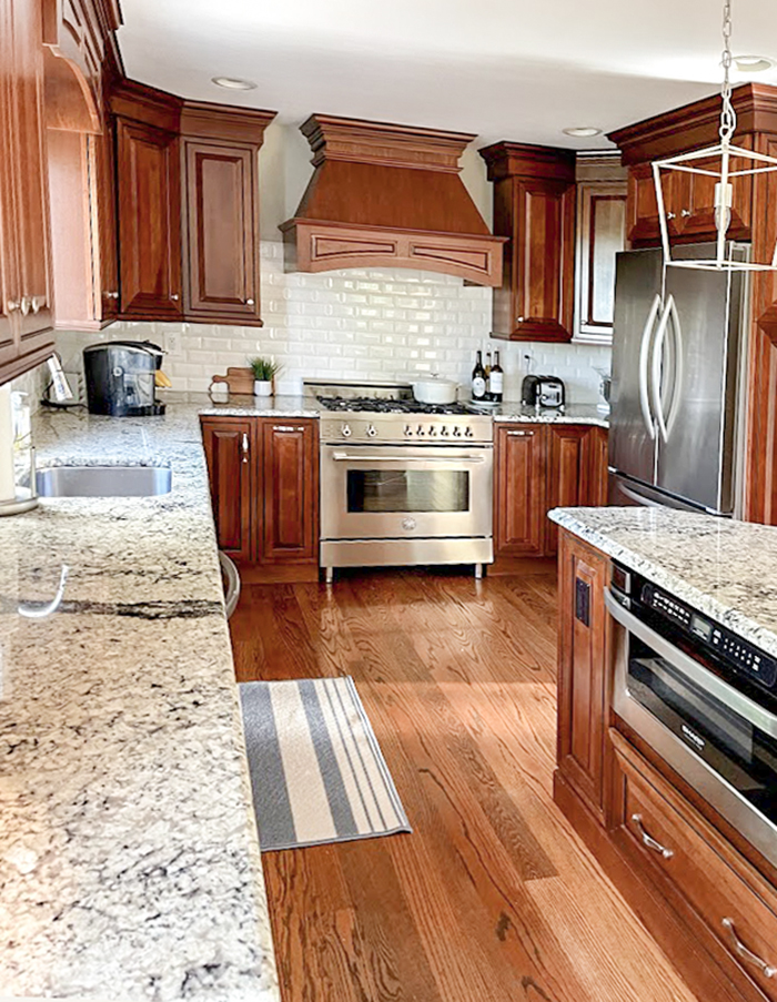 Updating wooden deals kitchen cabinets