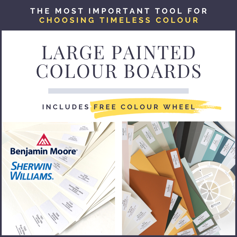 Large Painted Colour Boards