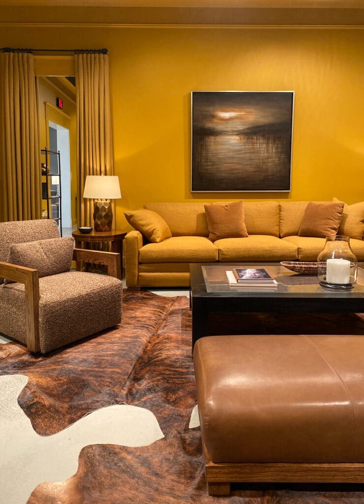 golden yellow colour trend