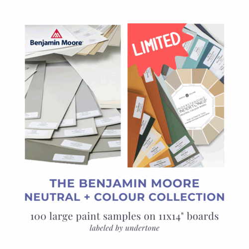 The Complete Benjamin Moore Neutral/Colour Collection