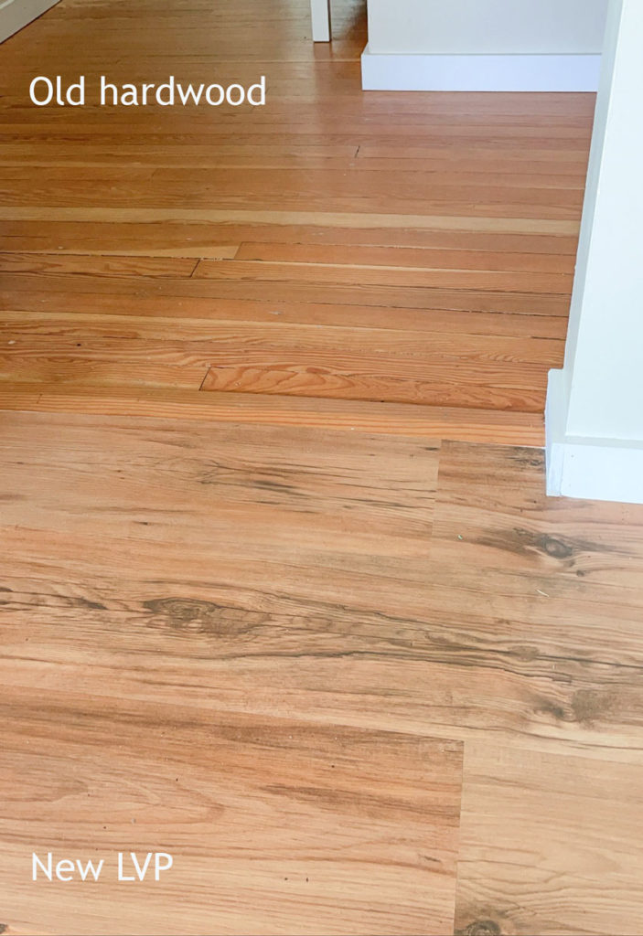 Proof that it’s Possible to Match LVP to Your Hardwood Floors