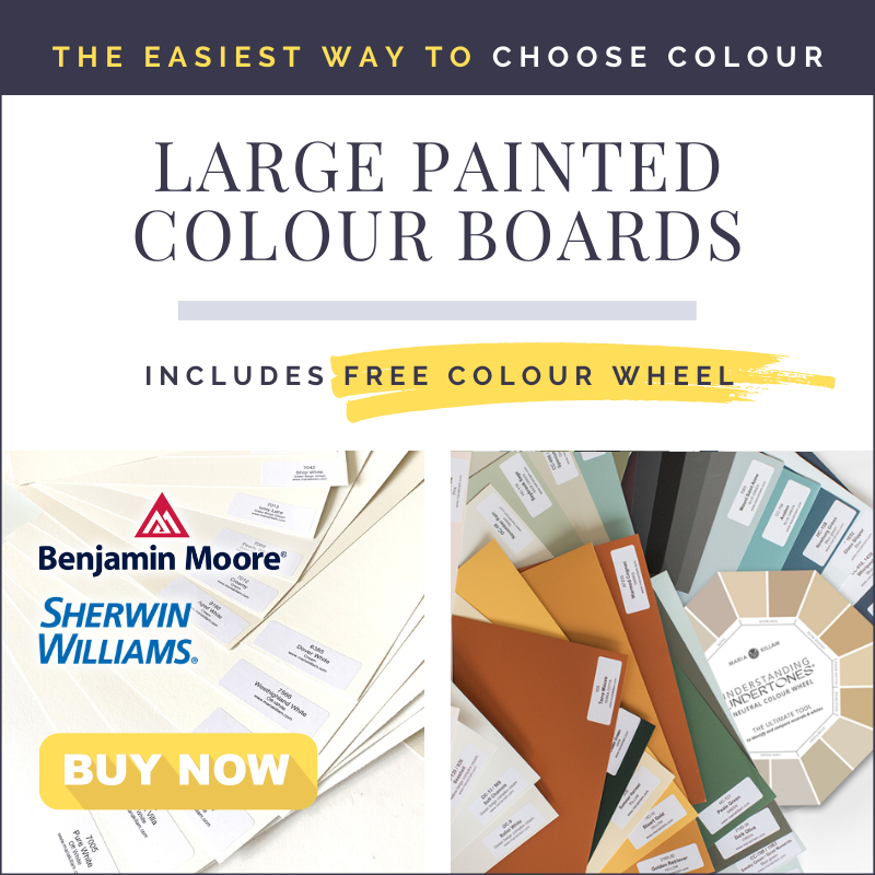 Buy large painted colour boards from Maria Killam