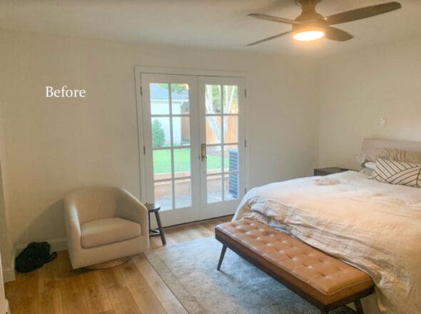 Decorating with an Accent Colour (no paint required): Before & After ...