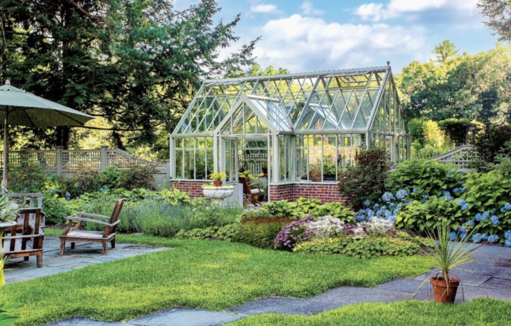 greenhouse veggie garden inspiration