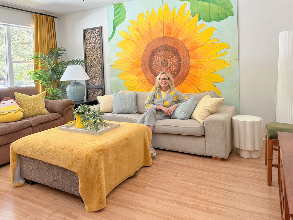 the sunflower yellow room