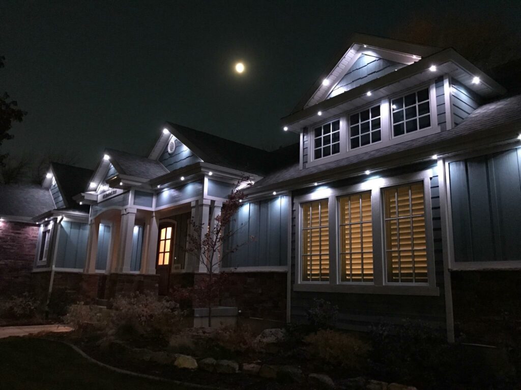 exterior soffit lighting