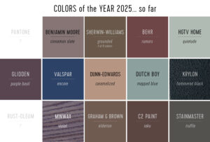 2025 Colours Of The Year A Colour Expert S Guide Colour Trends Main 2025 Color Of The Year Grid Oct17 300x203