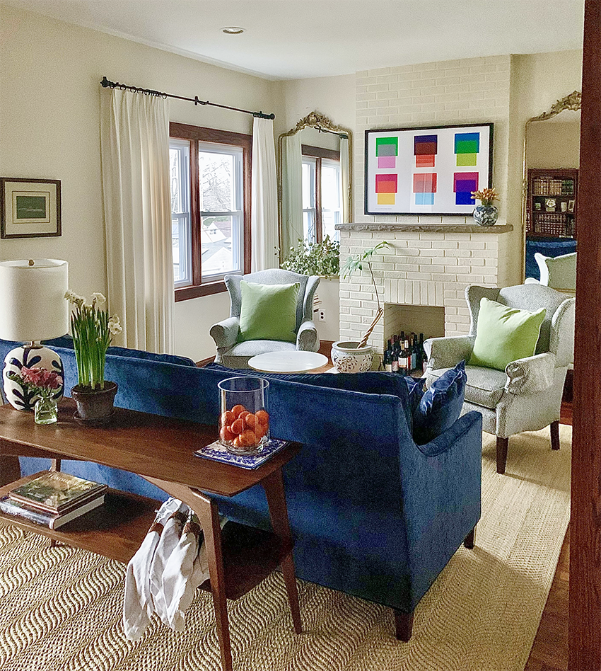 Adding Colour to a Beige room