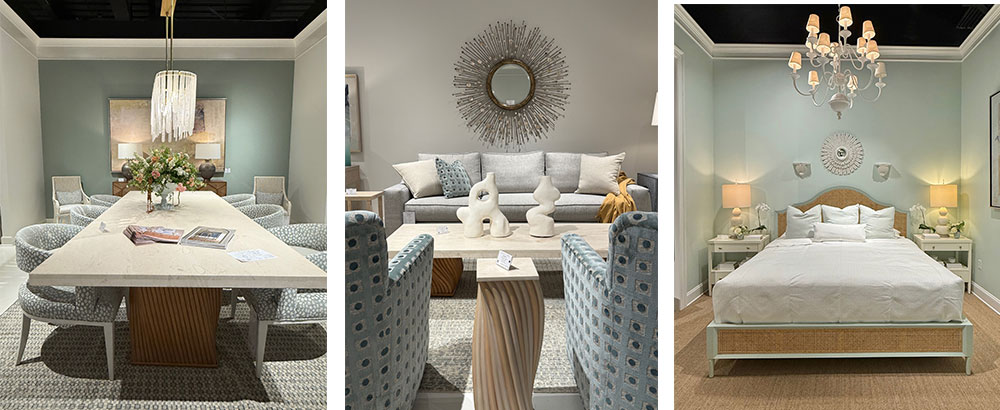 decorating with blue greens