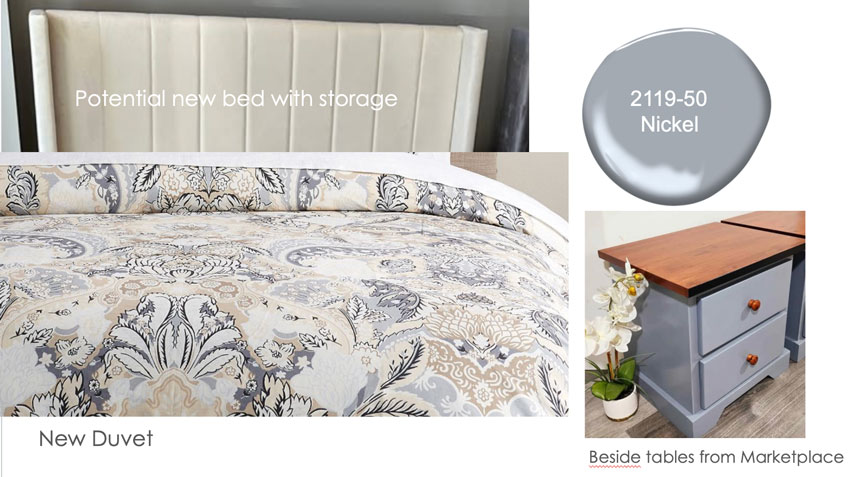 bedroom moodboard