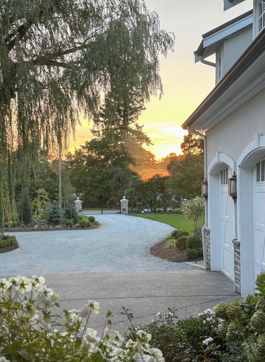 sunset driveway