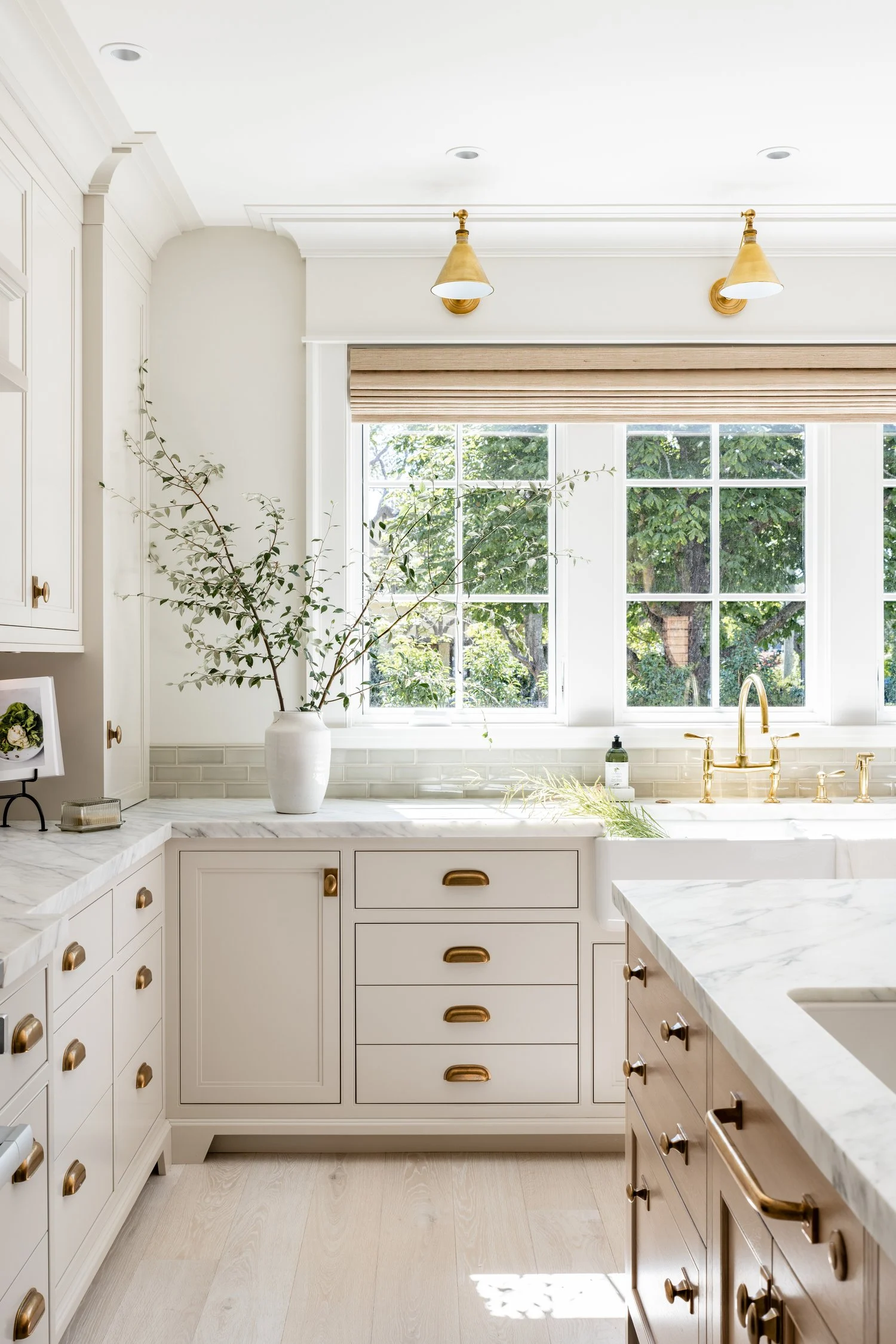 timeless warm neutral kitchen